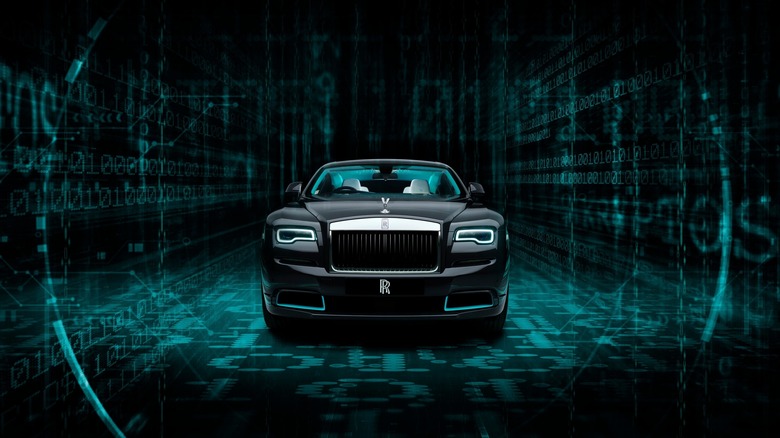 Rolls-Royce with data streams