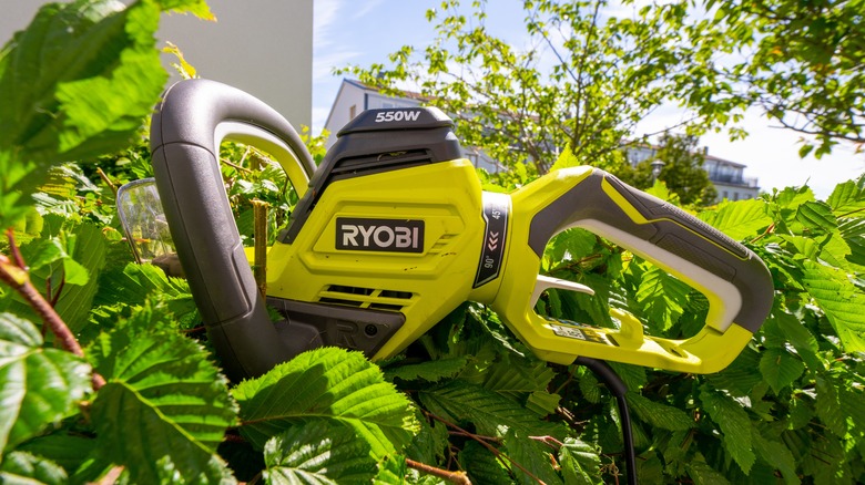 ryobi hedge trimmer