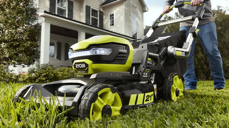 Ryobi Smart Trek lawn mower