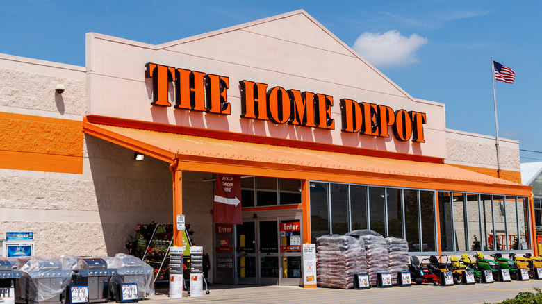 home depot storefront