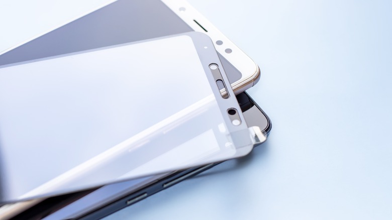 Glass screen protector smartphone