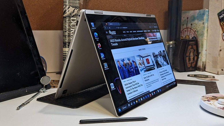 Samsung Galaxy Book3 Pro 360 on desk