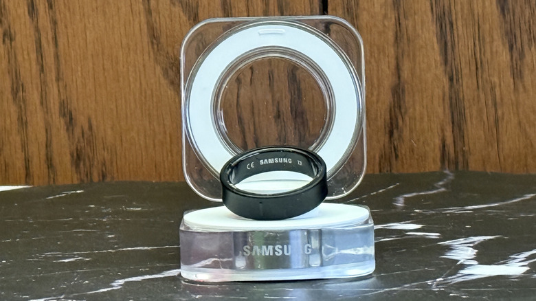 Samsung Galaxy Ring on table