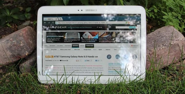 Test de la Samsung Galaxy Tab 3 10.1