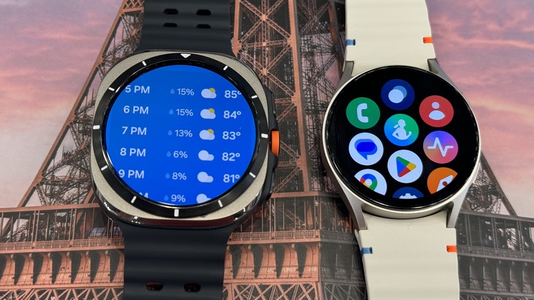 Both Samsung watches