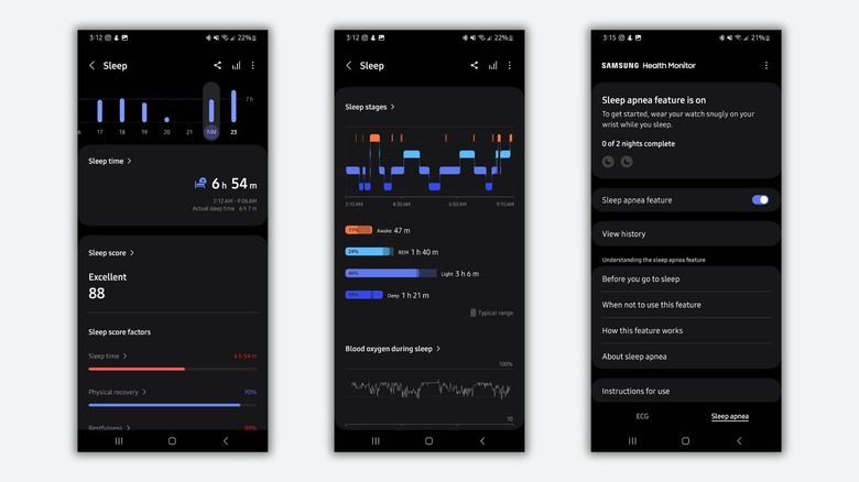 samsung galaxy watch 7 sleep tracking