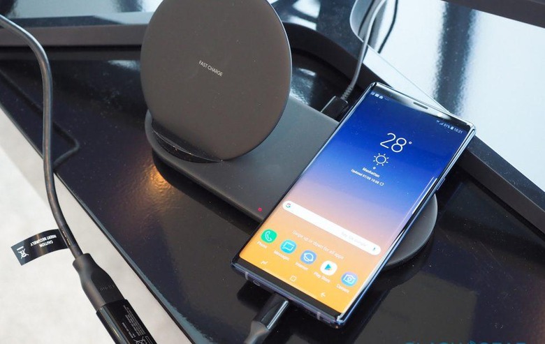 Fast wireless charging on the Samsung Galaxy Note 9 - 0 to 100
