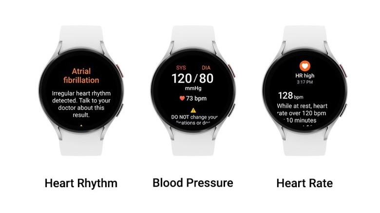 Samsung watch heart health tests