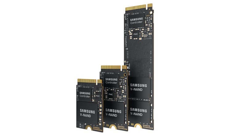 Samsung's new PM9C1a SSDs.