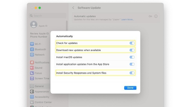 macos software update