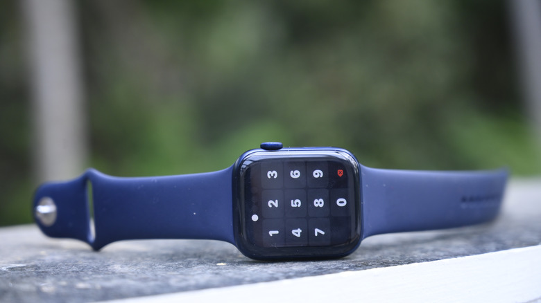 Apple Watch with passcode