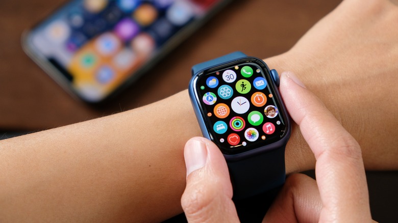 Apple Watch screen