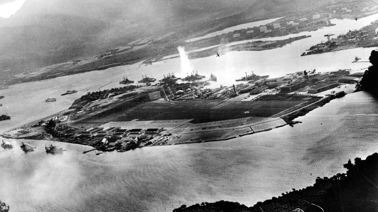 Japanese attack at Pearl Harbor