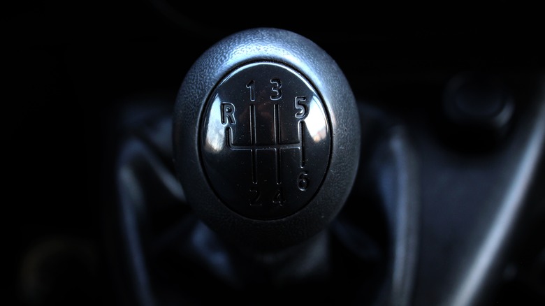 Six speed manual shifter