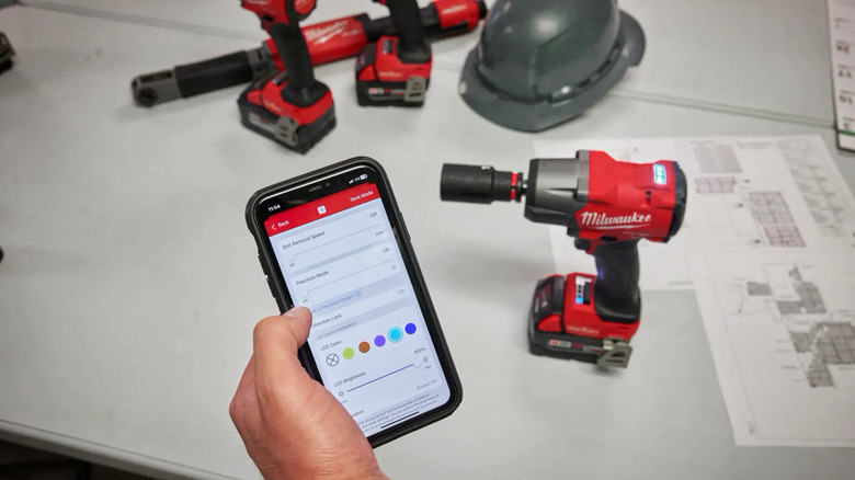 Milwaukee Impact Wrench One-Key app