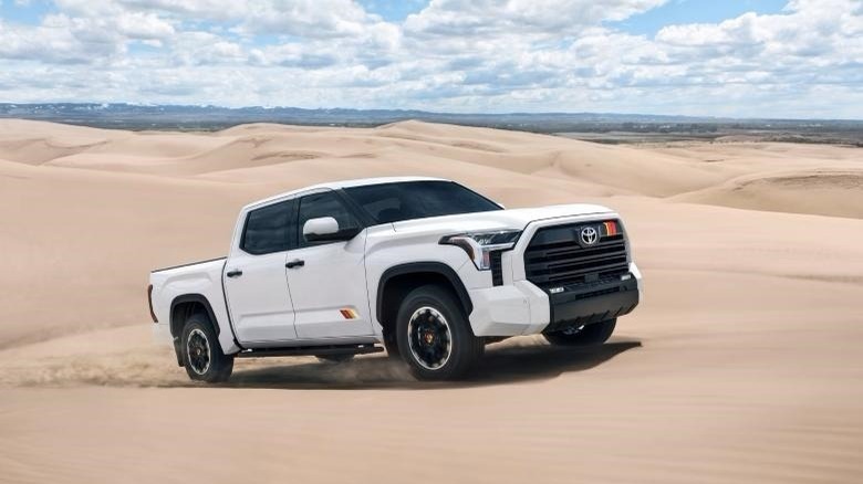 2025 Toyota Tundra off-roading