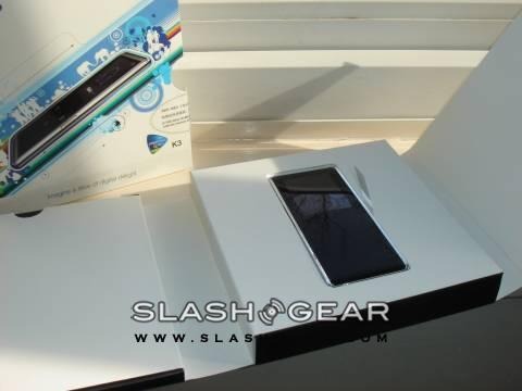 SlashGear Review: Samsung's Sexy K3 DAP - SlashGear