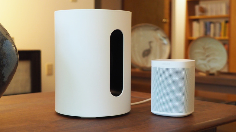 Sonos Sub Mini and Sonos One