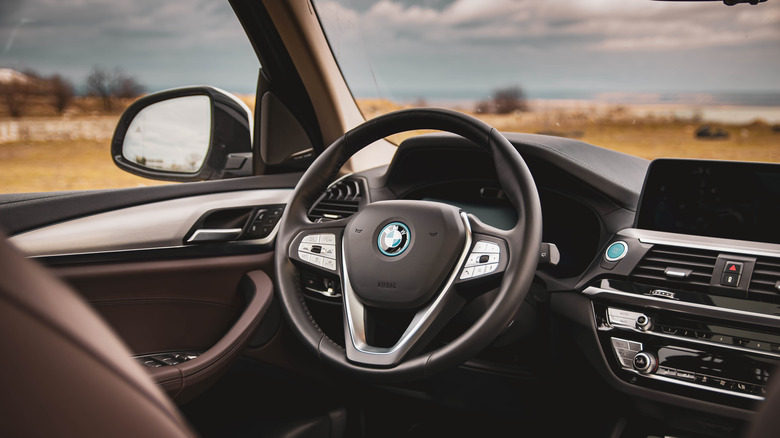 BMW interior