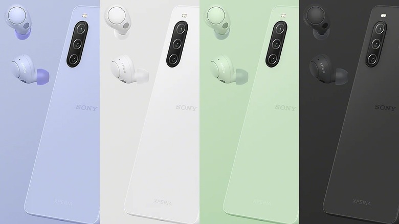 Sony Xperia 10 V colors options