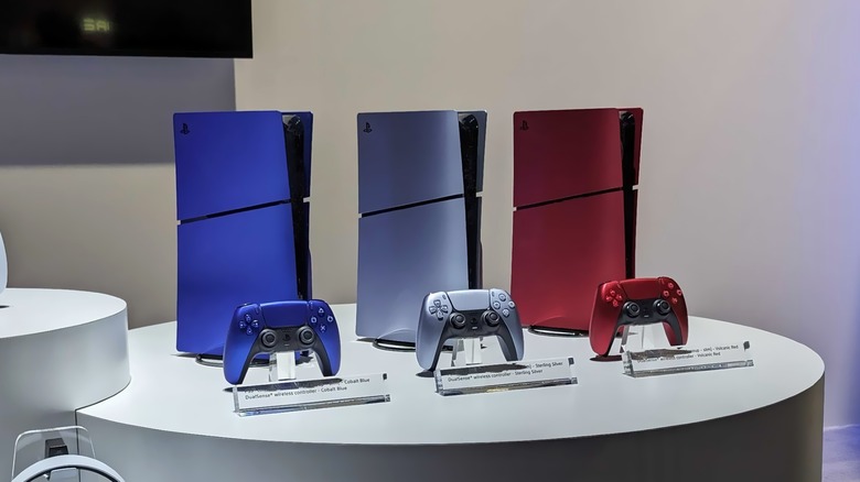 ps5 slim console color plates