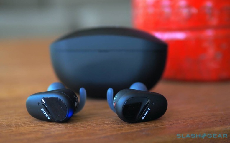 Sony WF-SP800N review: Wireless sports earbuds deliver a mostly