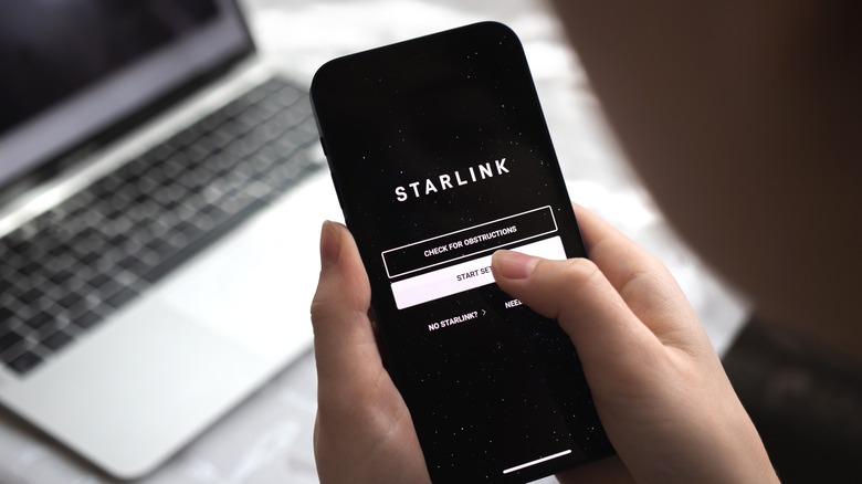 Starlink mobile app