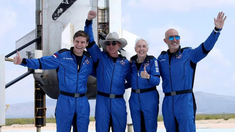 Blue Origin first crew