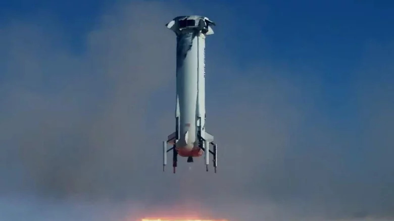 New Shepard landing 