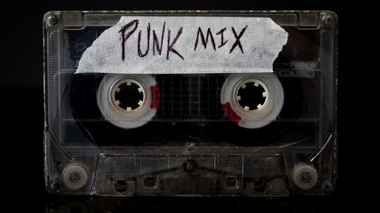 Punk mixtape cassette