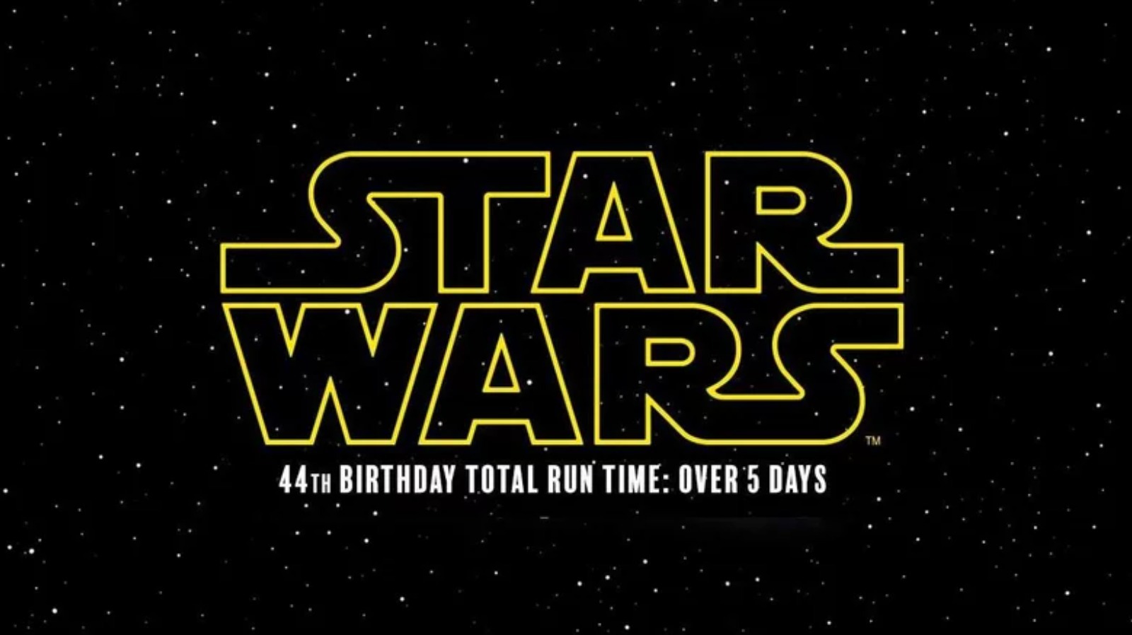 Star Wars Now Years And More Than 5 Days Long
