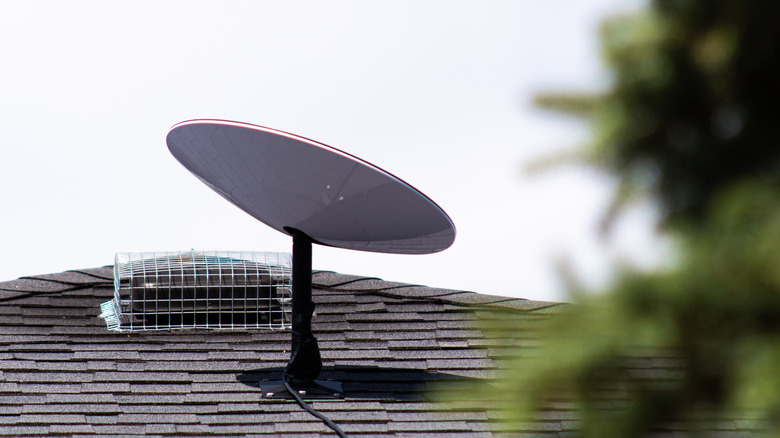 Starlink satellite dish