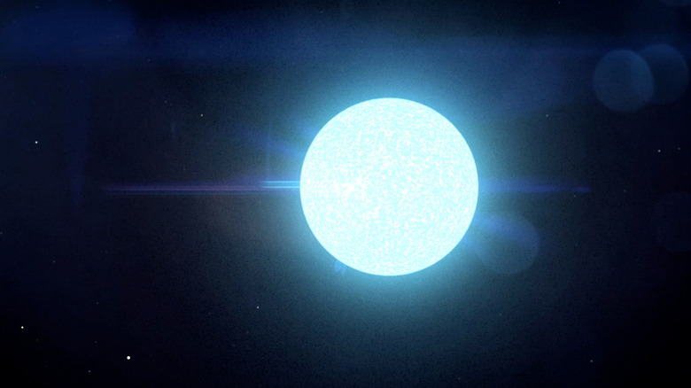 Neutron star illustration