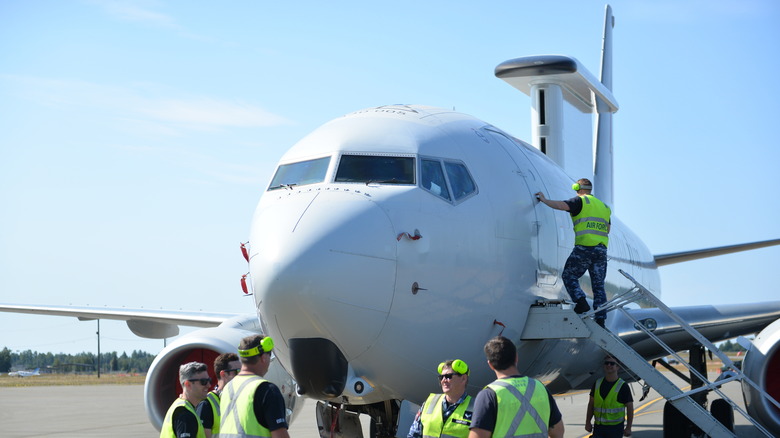 Australian E-7 Wedgetail radar plane