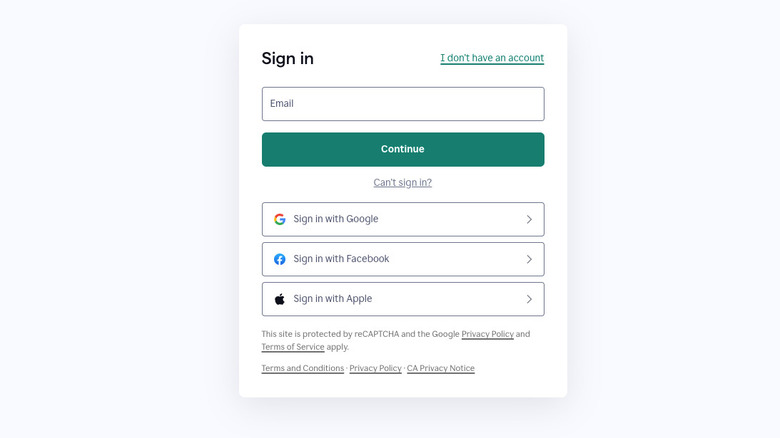 google sign in for grammarly