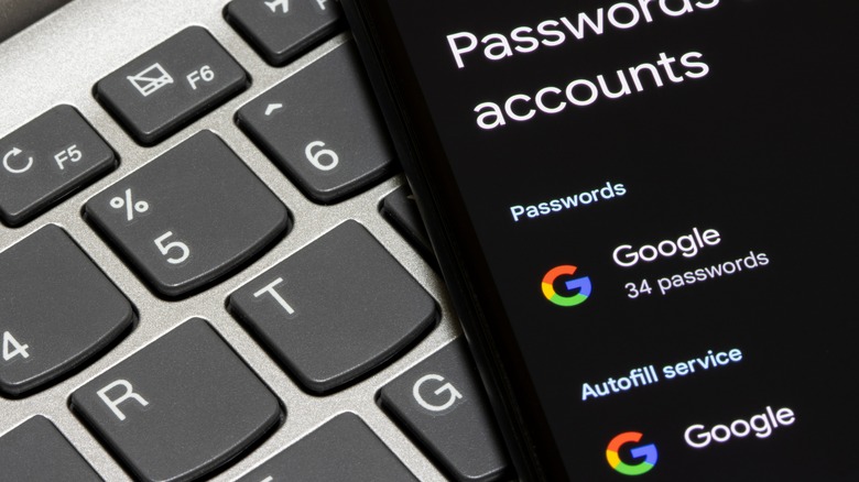 password autofill accounts