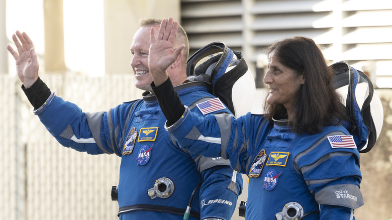 NASA astronauts Butch Wilmore and Suni Williams