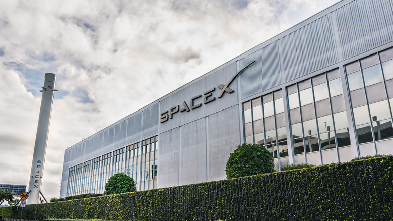 SpaceX headquarters building