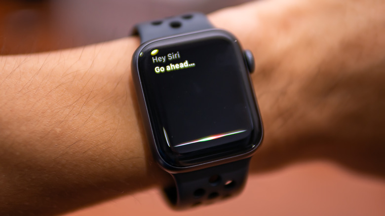 siri on apple watch