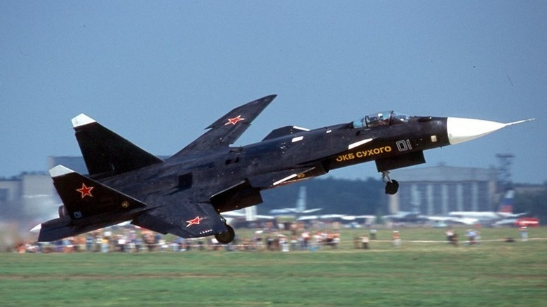 Su-47 Russian jet