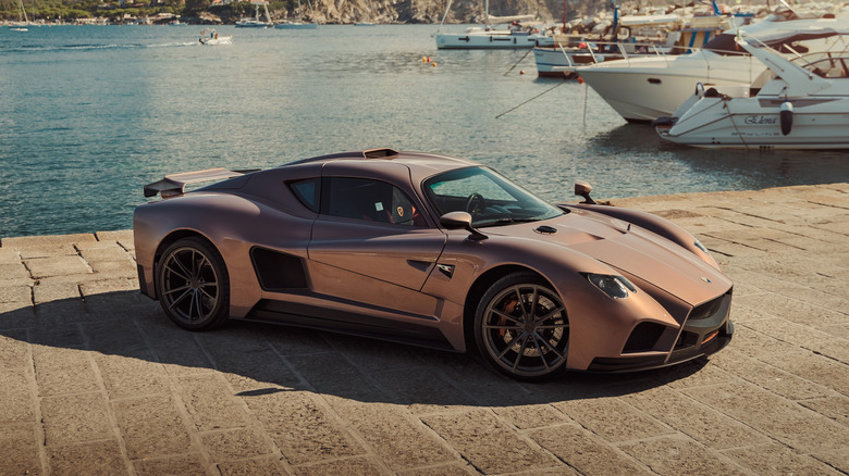 Mazzanti Evantra Pura by the waterside