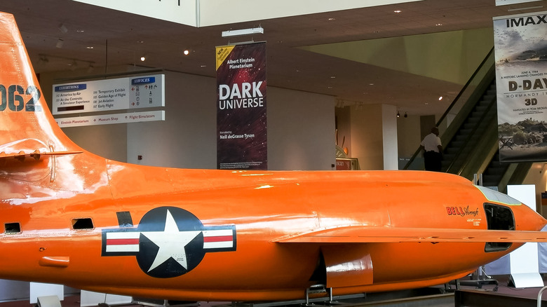 Chuck Yeager's Bell X-1 on display