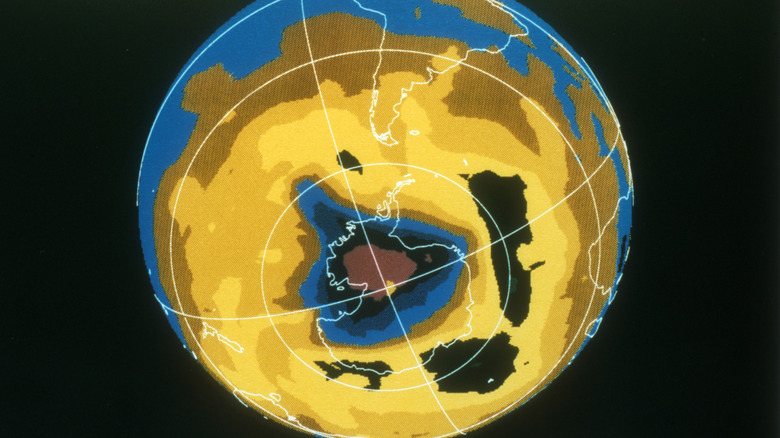 ozone depletion in 1992