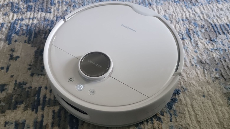 switchbot s10 vacuuming rug