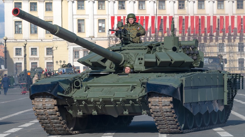 T-72 tank in Russia