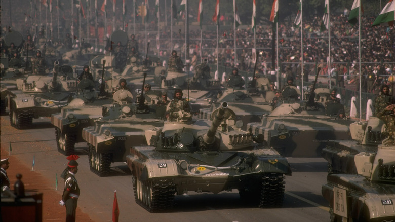 T-72 in military parade