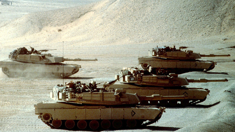 M1 Abrams in Desert Storm