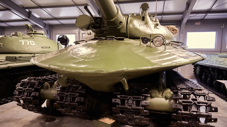 Object 279 tank on display