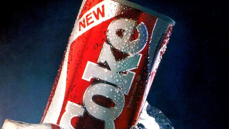 A can of New Coke