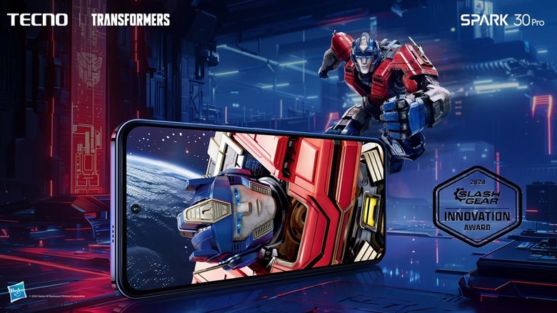 TECNO SPARK 30 Pro TRANSFORMERS Edition